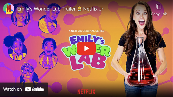 Watch Emily's Wonder Lab Trailer for Netflix Jr on YouTube