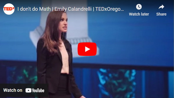 Watch I don't do Math | Emily Calandrelli | TEDxOregonStateU On YouTube